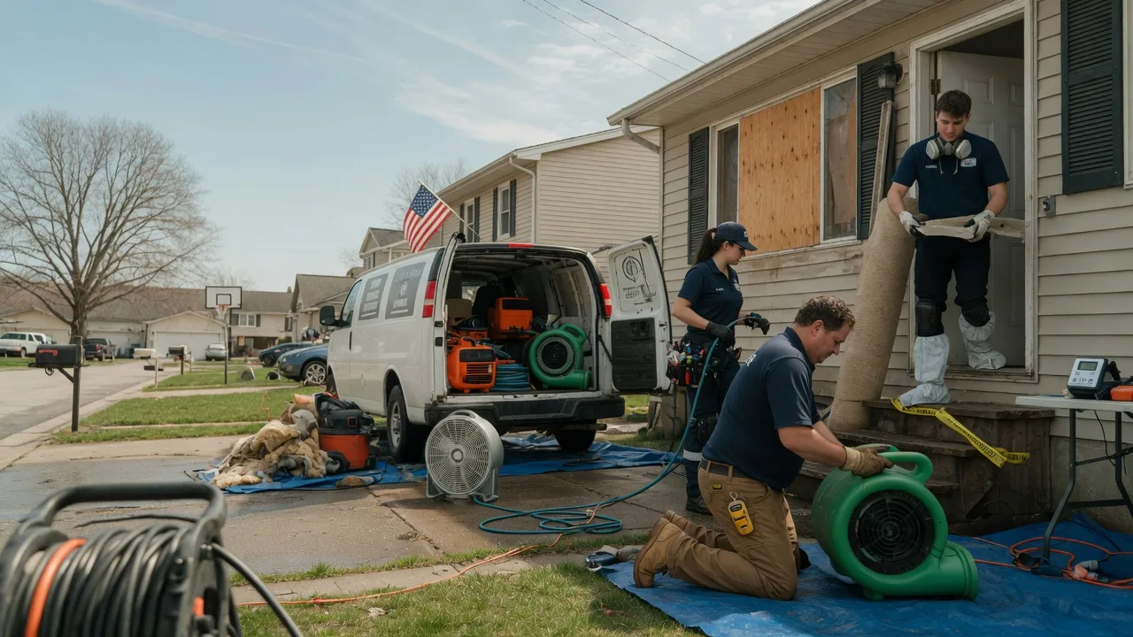 Water Damage Restoration in Woodberry Forest, VA near me